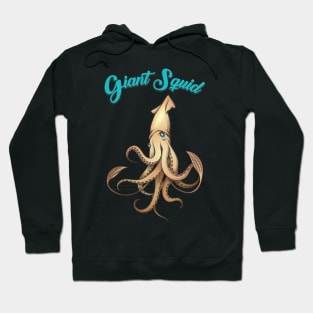 Giant Squid Anatomy Illustration Hoodie